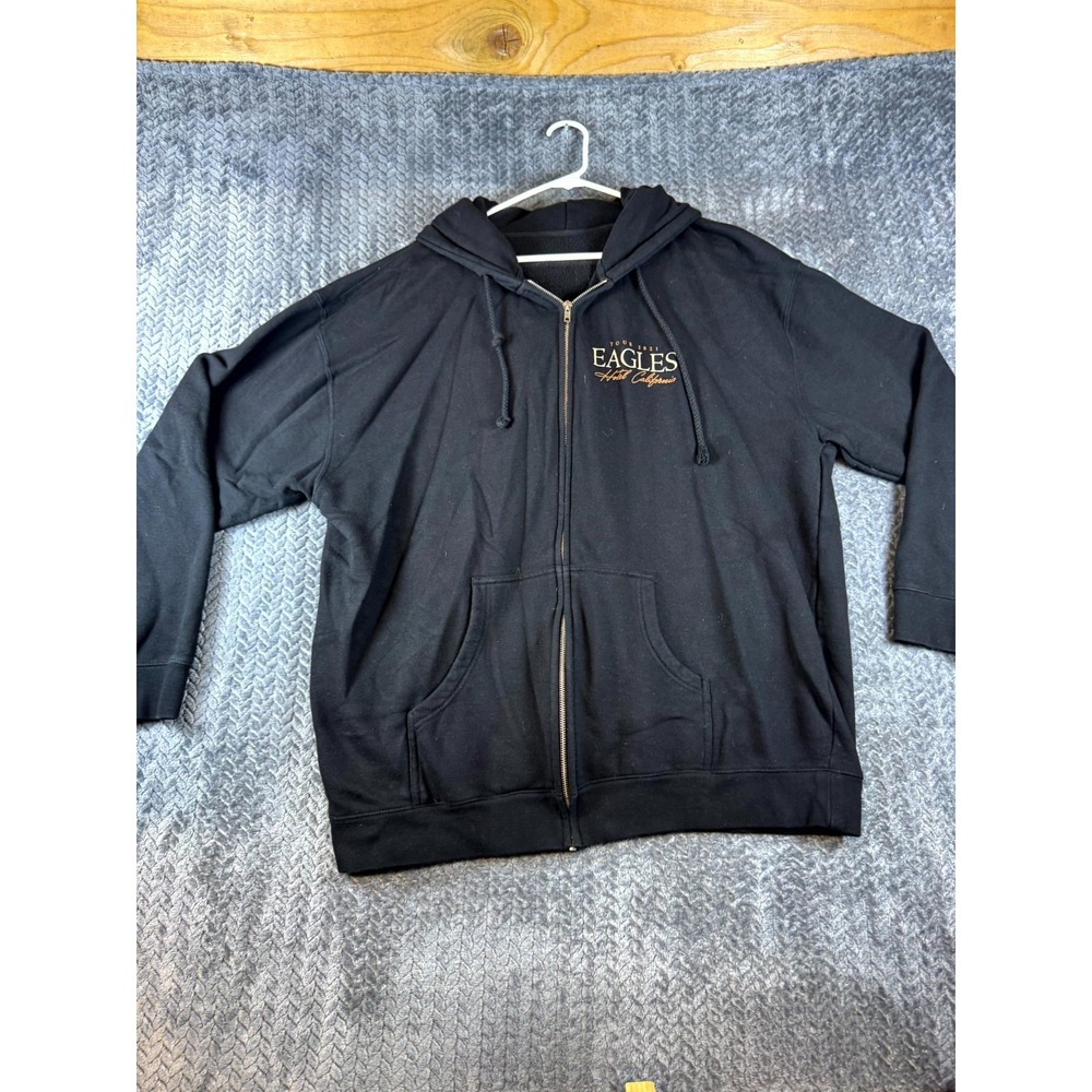 Eagles Hotel California 2021 Tour Independent Trading Co Hoodie Mens 2XL Black